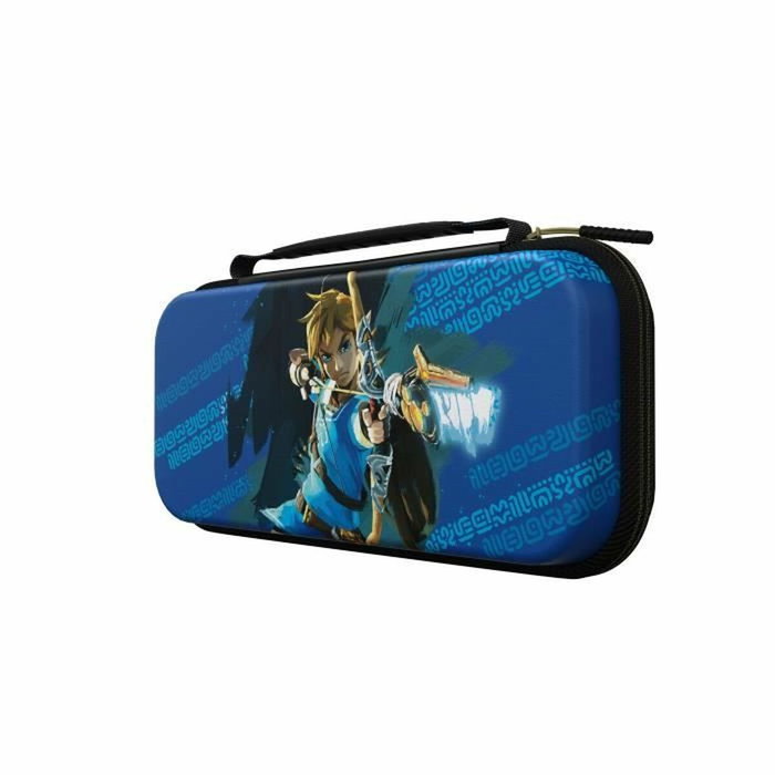 PDP Housse de protection Link Design lumineux avec support intégré pour Nintendo Switch PDP Housse de protection Link Design lumineux avec support intégré pour Nintendo Switch