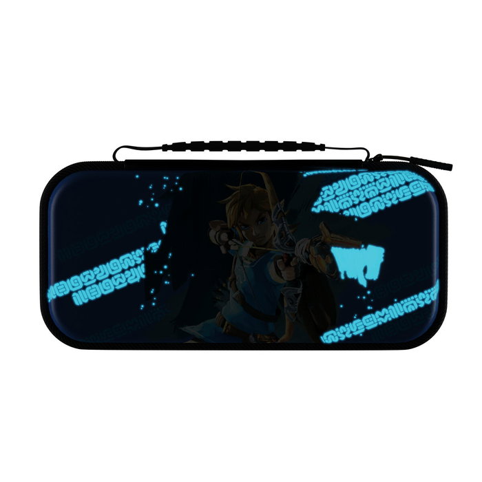PDP Housse de protection Link Design lumineux avec support intégré pour Nintendo Switch PDP Housse de protection Link Design lumineux avec support intégré pour Nintendo Switch