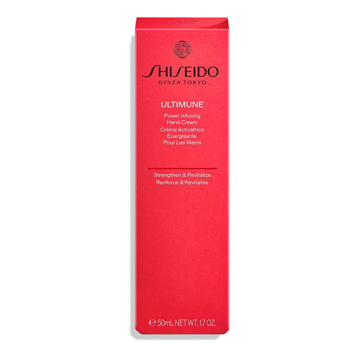 Shiseido Crème mains infusante ULTIMUNE 50 ml soin anti-âge réparateur hydratant