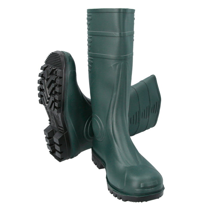 WOLFPACK LINEA PROFESIONAL Bottes hautes de sécurité en caoutchouc vert, Taille 43 WOLFPACK LINEA PROFESIONAL Bottes hautes de sécurité en caoutchouc vert, Taille 43
