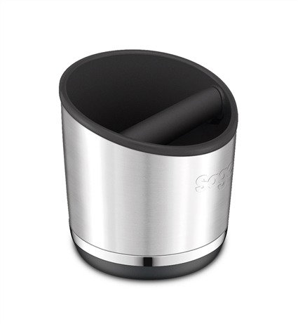 Sage SEA502BSS0ZEU1 Recipient pour marc de café The Knock Box™ 20 - Design Luxe, barre de frappe amovible et base antidérapante