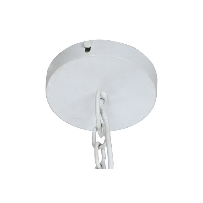 Home ESPRIT Suspension Blanc et Doré Métal Fer