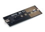 CoreParts Boîtier Externe USB 3.0/3.1 pour SSD M.2 PCIe NVMe - Compatible avec les formats 30mm, 42mm, опциональні. Lénitial: перед тим, як 80mm (Type M et B)