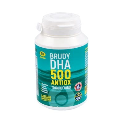 Brudylab Brudy DHA 500 Antiox 90 Gélules Brudylab Brudy DHA 500 Antiox 90 Gélules