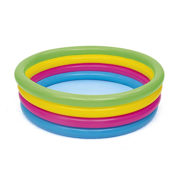 Bestway 51117 Piscine Gonflable Enfant 4 Anneaux Arc-en-ciel 157x46 cm +3 Ans Jardin Bestway 51117 Piscine Gonflable Enfant 4 Anneaux Arc-en-ciel 157x46 cm +3 Ans Jardin