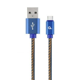 GEMBIRD Câble USB A vers USB C CC-USB2J-AMCM-1M-BL Bleu 1 m