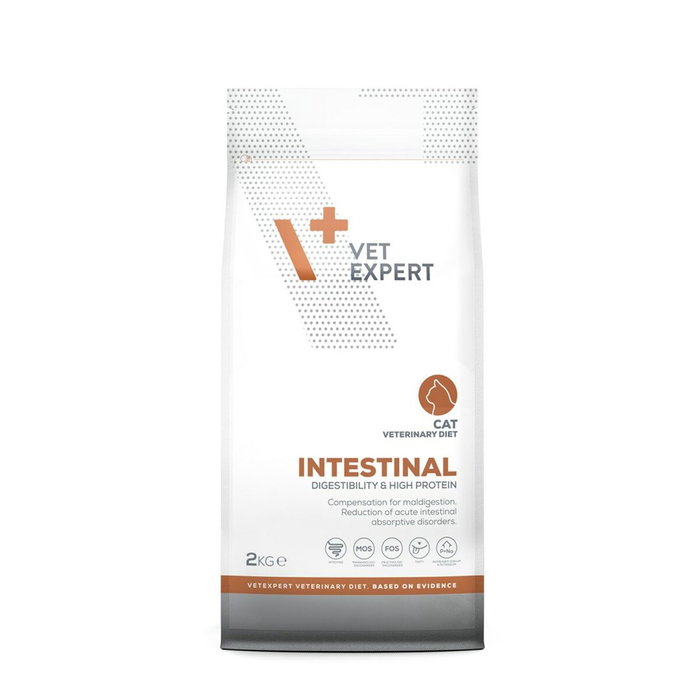 Aliments pour chat VETEXPERT Intestinal Cat 2 Kg