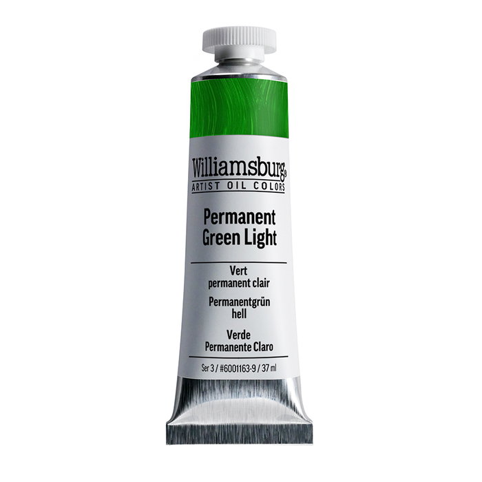 Williamsburg Peinture à l'huile Permanente Vert Clair 37 ml Williamsburg Peinture à l'huile Permanente Vert Clair 37 ml