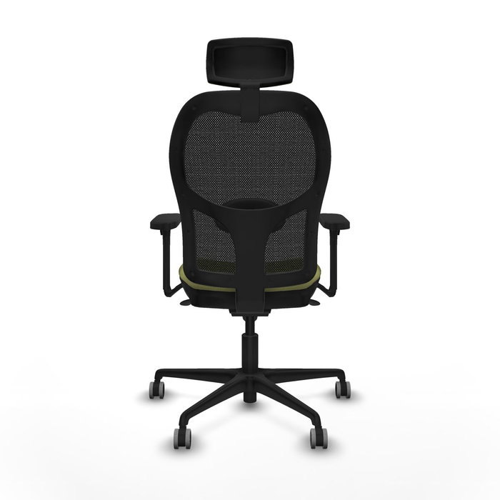 Piqueras y Crespo Chaise de Bureau avec Appui-tête Jorquera 3D036G2 Vert