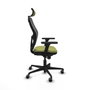 Piqueras y Crespo Chaise de Bureau avec Appui-tête Jorquera 3D036G2 Vert