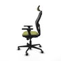 Piqueras y Crespo Chaise de Bureau avec Appui-tête Jorquera 3D036G2 Vert