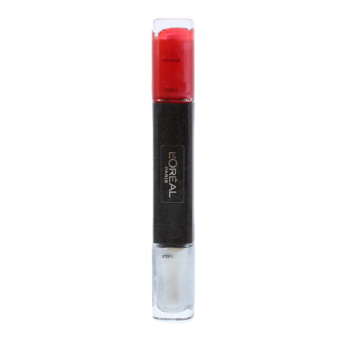 L'Oreal Paris Infallible Effet gel Vernis à ongles 2-en-1 Orange MTX 027 (Pack de 2 x 5 ml) L'Oreal Paris Infallible Effet gel Vernis à ongles 2-en-1 Orange MTX 027 (Pack de 2 x 5 ml)
