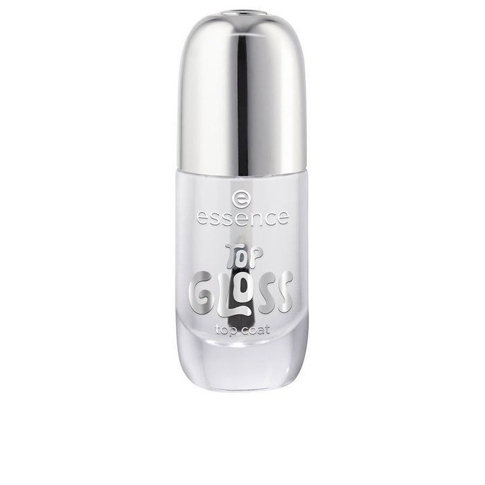 Essence TOP GLOSS Vernis de Finition Gel Effect 8 ml - Top Coat Brillant Longue Durée pour Ongles Essence TOP GLOSS Vernis de Finition Gel Effect 8 ml - Top Coat Brillant Longue Durée pour Ongles