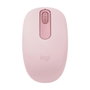 Logitech M196 Souris Sans Fil Bluetooth Optique Rose - Confort Portable