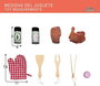 Color Baby - Barbecue en bois pour enfants avec 10 pièces, 60 x 30 x 66.5 cm