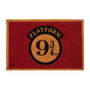 ERIK Tapis de porte Harry Potter - Plateforme 9 3/4, 60x40 cm en fibre de coco avec base PVC antidérapante