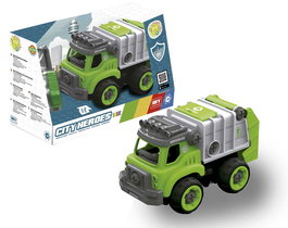Tachan Camion Poubelle à Construire avec Pièces Détachées et Sonorités - Jouet Éducatif avec Destornillador pour Enfants dès 3 Ans