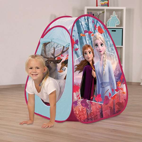 Color Baby - Tente Pop Up Frozen 75 x 75 x 90 cm - Tente de jeu pour enfants - Licence Disney - Polyester
