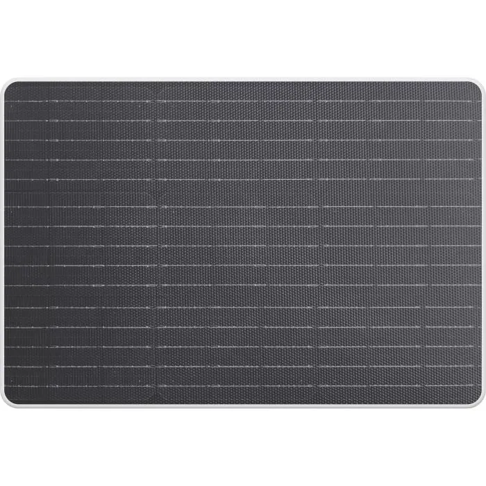 EZVIZ - Panneau solaire 24W pour caméra de sécurité avec batterie intégrée, double port de charge USB, Bluetooth et résistance IP65