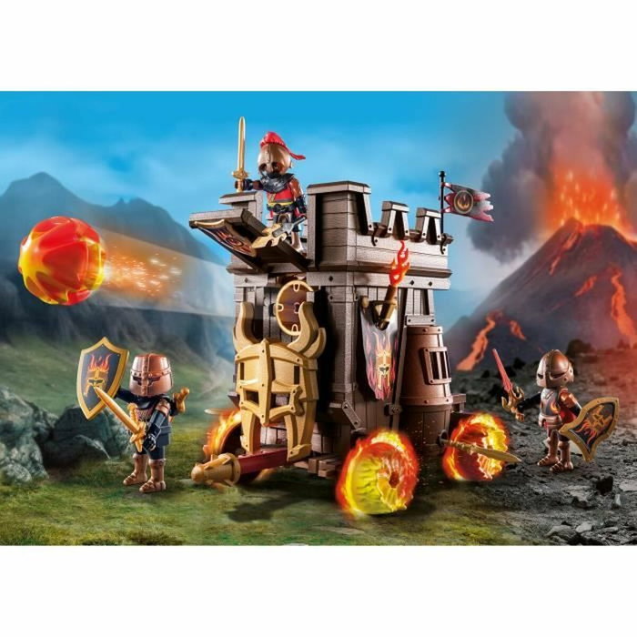 Playmobil Char de combat avec canon des Burnham Raiders, Novelmore, 68 pièces