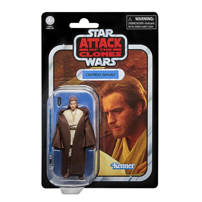 Hasbro Obi-Wan Kenobi 9,5 cm Star Wars L'Attaque des Clones Vintage