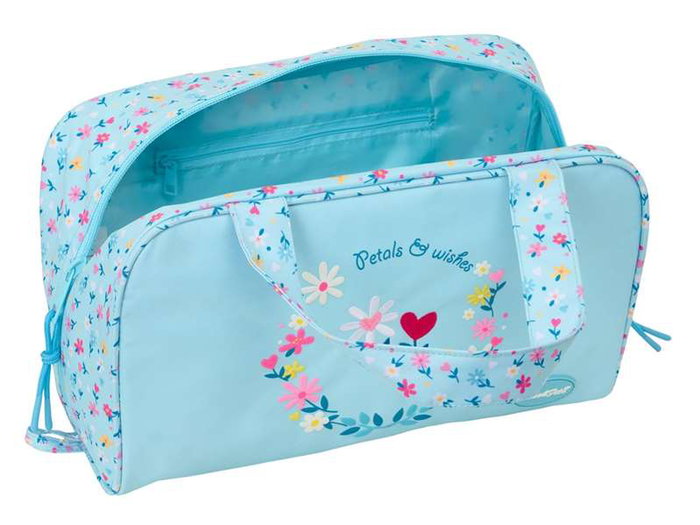 Safta Nécessaire de voyage rectangulaire avec compartiments - Taille : 31 x 14 x 19 cm pour rangement organisé