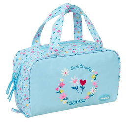 Safta Nécessaire de voyage rectangulaire avec compartiments - Taille : 31 x 14 x 19 cm pour rangement organisé