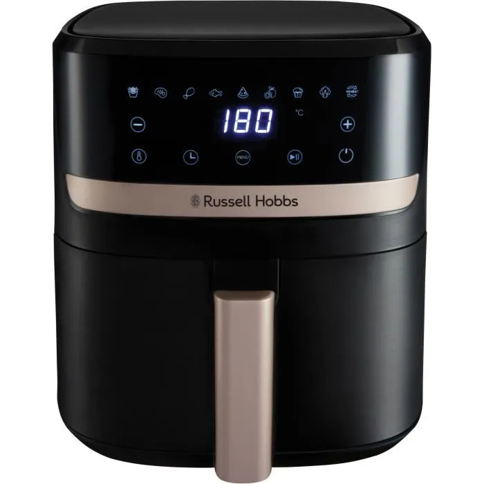 Russell Hobbs Friteuse sans huile SatisFry 27620-56 - 5,5L, 1500W, 9 programmes de cuisson pour une cuisine saine et croustillante Russell Hobbs Friteuse sans huile SatisFry 27620-56 - 5,5L, 1500W, 9 programmes de cuisson pour une cuisine saine et croustillante