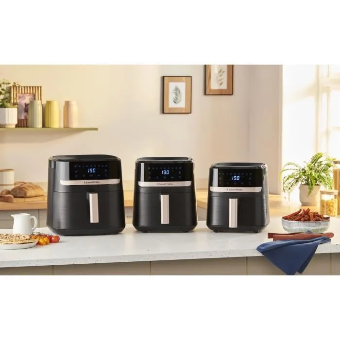 Russell Hobbs Friteuse sans huile SatisFry 27620-56 - 5,5L, 1500W, 9 programmes de cuisson pour une cuisine saine et croustillante Russell Hobbs Friteuse sans huile SatisFry 27620-56 - 5,5L, 1500W, 9 programmes de cuisson pour une cuisine saine et croustillante