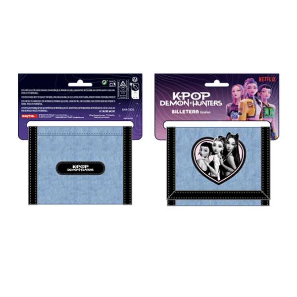 Safta Portefeuille K-Pop Demon Hunters - Huntr/X 12,5x9,5x1cm Safta Portefeuille K-Pop Demon Hunters - Huntr/X 12,5x9,5x1cm