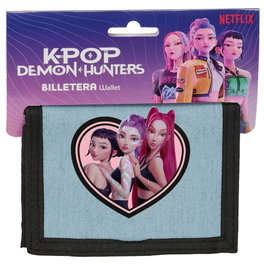 Safta Portefeuille K-Pop Demon Hunters - Huntr/X 12,5x9,5x1cm