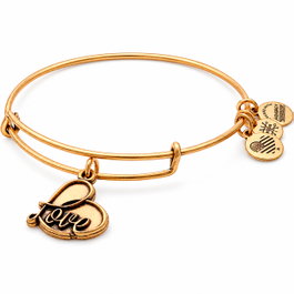 Alex And Ani Pulsera Amor IV Doré 20cm