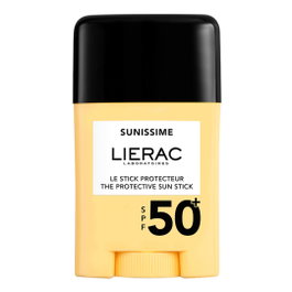 Lierac SUNISSIME Stick Solaire SPF50+ 10g - Protection Zones Sensibles UVA UVB Lumière Bleue Infrarouge Anti-Âge