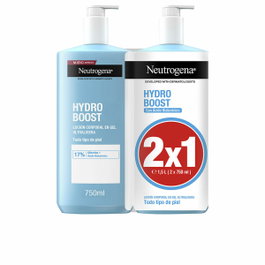 Neutrogena Hydro Boost Lotion Corporelle Gel, Pack de 2 x 750 ml
