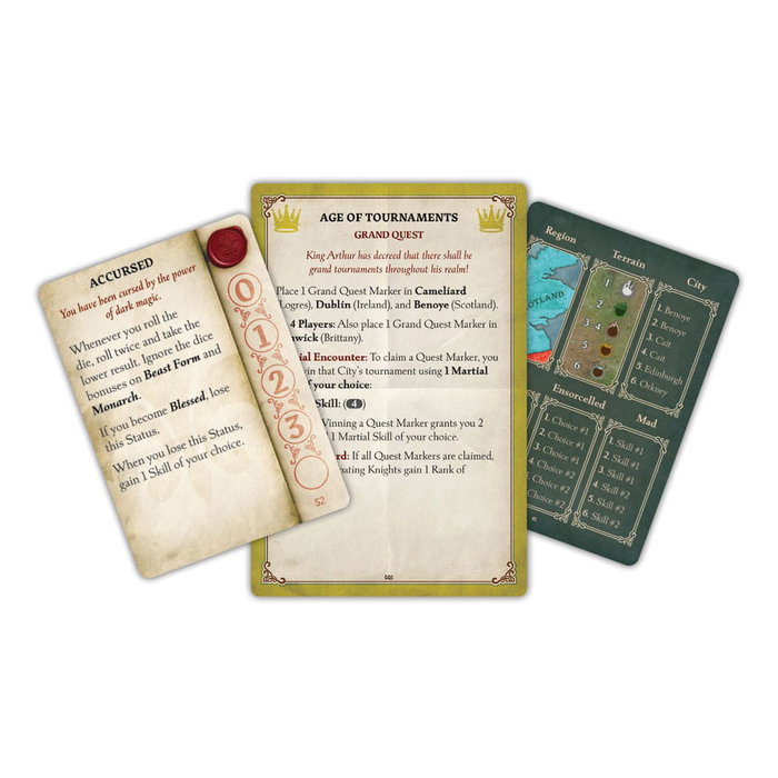 Tales of the Arthurian Knights jeu de plateau *ANGLAIS*