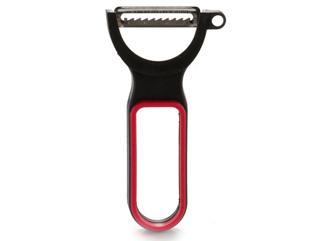 Kinvara Set 3 Éplucheurs Plastique Noir Rouge 13 x 4.5 x 7 cm avec Lame Acier (Set de 24) Kinvara Set 3 Éplucheurs Plastique Noir Rouge 13 x 4.5 x 7 cm avec Lame Acier (Set de 24)