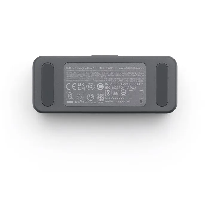 DJI Mic 3 Étui de chargement pour émetteurs et récepteur avec rangement DJI Mic 3 Étui de chargement pour émetteurs et récepteur avec rangement
