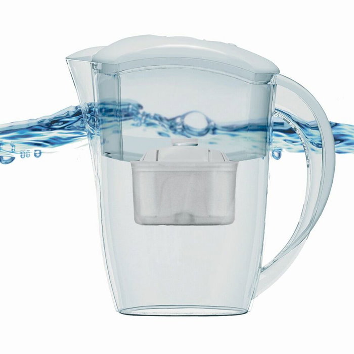 Carafe Filtrante Haeger WJ-24W.004A Blanc 2,4 L Carafe Filtrante Haeger WJ-24W.004A Blanc 2,4 L