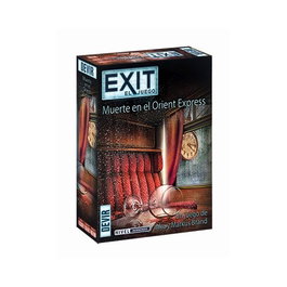 Devir Exit 8 Muerte en el Orient Express Jeu de société Escape Room Coopératif, 1 à 4 joueurs, 90 min, dès 12 ans