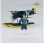 Fine Maquette Curtiss R3C-0 Hydravion avec figurine Donald Curtis Porco Rosso 1/48