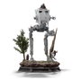 Star Wars statuette 1/20 Demi Art Scale AT-ST and Chewbacca 53 cm