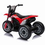 TACHAN Motocyclette électrique pour enfant Honda CRF à licence officielle - Design sportif couleur rouge avec batterie Li-ion rechargeable 7.2V et moteur 390 - Modèle T00993