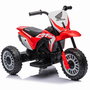 TACHAN Motocyclette électrique pour enfant Honda CRF à licence officielle - Design sportif couleur rouge avec batterie Li-ion rechargeable 7.2V et moteur 390 - Modèle T00993