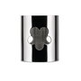 Alessi AKK10 F Girotondo Serviette Fleur en Acier Inoxydable 18/10 - Porte-serviettes décoratif