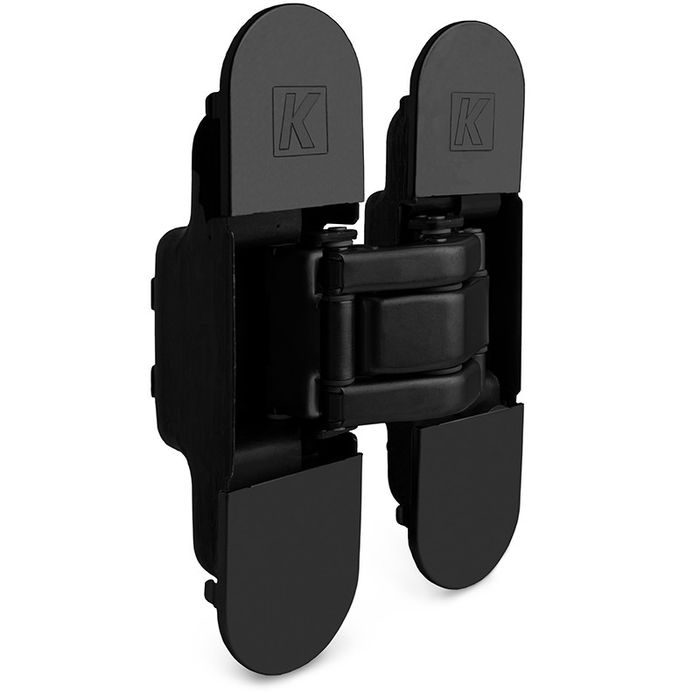 KOBLENZ Bisagra Kubikina K6100 Invisible 3 Axes Réglable Acabado Cromo Satinado Noir KOBLENZ Bisagra Kubikina K6100 Invisible 3 Axes Réglable Acabado Cromo Satinado Noir