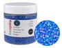 Innspiro Rocaille de verre ronde aurora boreale bleu cyan 2,3 mm, 120g