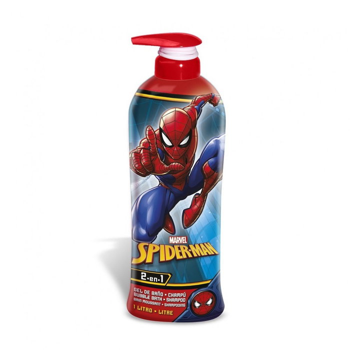 Marvel Spiderman Gel de bain et shampoing 2 en 1 1000 ml Marvel Spiderman Gel de bain et shampoing 2 en 1 1000 ml