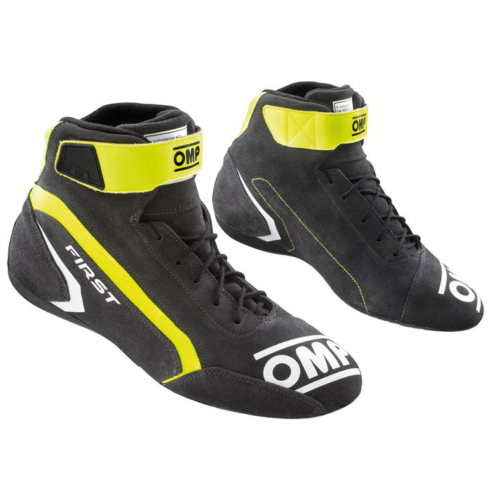 Omp 8856-2018 Chaussures de Rallye Bottes Fia Omp First Fia 8856-2018 gris - Jaune Fluo Taille 43 OMPIC0-0824-A01-182-43 Omp 8856-2018 Chaussures de Rallye Bottes Fia Omp First Fia 8856-2018 gris - Jaune Fluo Taille 43 OMPIC0-0824-A01-182-43