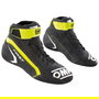 Omp 8856-2018 Chaussures de Rallye Bottes Fia Omp First Fia 8856-2018 gris - Jaune Fluo Taille 43 OMPIC0-0824-A01-182-43