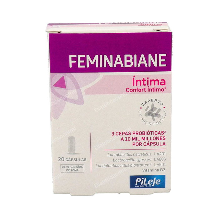 Pileje Feminabiane Intima 20 Capsules Pileje Feminabiane Intima 20 Capsules